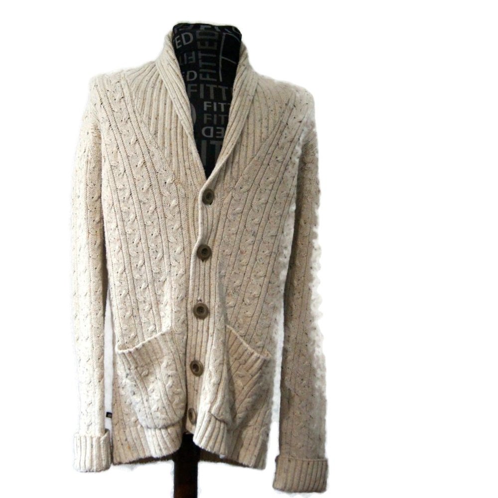 Dr. Denim Jeansmakers Cardigan Sweater Large - A Matter of Life